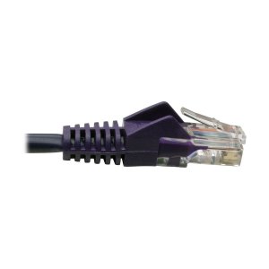 Tripp N001-025-PU 25ft Cat5 Cat5e Snagless Molded Patch Cable Utp Purp