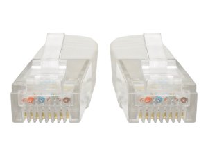 Tripp N200-002-WH 2ft Cat6 Gigabit Molded Patch Cable Rj45 M-m 550mhz 