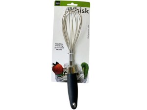 Bulk GE682 Metal Whisk With Plastic Handle