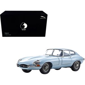 Kyosho 08954SBL Jaguar E-type Coupe Rhd (right Hand Drive) Silver Blue