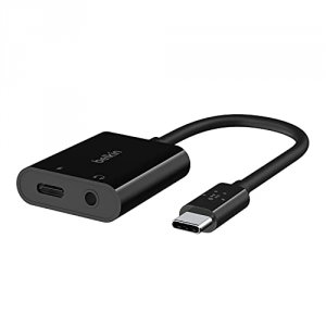 Belkin NPA004BTBK 3.5 Mm Audio + Usb-c Charge