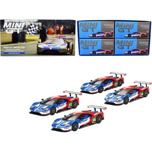 True MGTS0001 Set Of 4 Pieces Ford Gt Lmgte Pro Ford Chip Ganassi Team