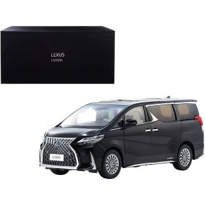 Kyosho 08963BK Lexus Lm300h Hybrid Van With Sunroof Black 118 Diecast 