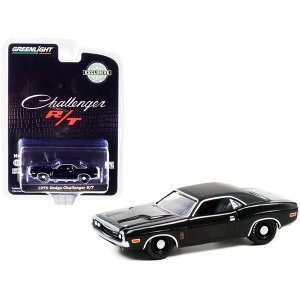 Greenlight 30297 1970 Dodge Challenger Rt 426 Hemi The Black Ghost Bla