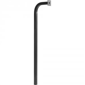 Viking VE-GNP-IG Black Gooseneck Pedestal With In-ground Mounting