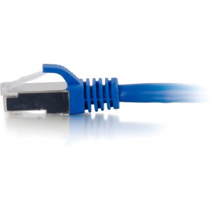 C2g SBX 00676 5ft Snagless Cat6a Stp Networking Cable - Blue