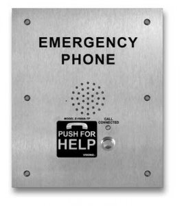 Viking E-1600A-TP-EWP Ada Compliant Stainless Steel Emergency Phone Fo