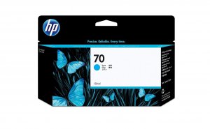 Original Hp HEWC9452A Hp 70 130ml Ink Cartridge Cyan C9452a