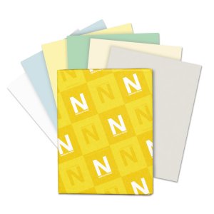 Neenah WAU 82361 Exact Inkjet, Laser Vellum Paper - Ivory - Letter - 8