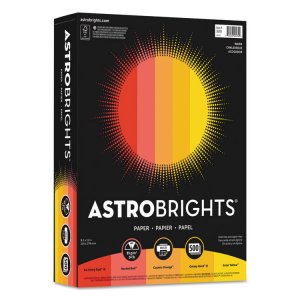 Neenah WAU 20272 Astrobrights Inkjet, Laser Colored Paper - Rocket Red