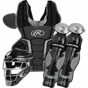 Rawlings R2CSI-B/SIL Renegade Catchers Set Ages 12-15 Black-silver