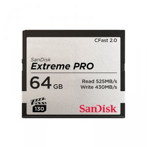 Western SDCFSP064GA46D Sandisk Extreme Pro Cfast 2.0, 64gb, Full Hd, 4