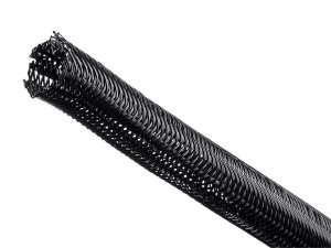 Monoprice 21851 Self-closing Braided Wrap_ 16mm Diameter_ 20 Feet Long