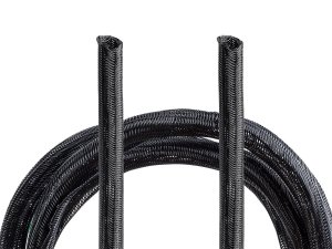 Monoprice 21851 Self-closing Braided Wrap_ 16mm Diameter_ 20 Feet Long