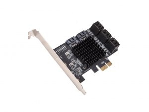 Syba SI-PEX40165 8 Port Sata Iii To Pcie 3.0 X1