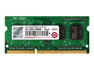 Transcend TS512MSK64V3H 4gb Ddr3 1333 So-dimm 1rx8