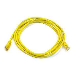 Monoprice 2142 Cat5e 24awg  Cable_ 7ft Yellow