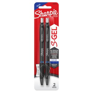 Dymo 2096170 Sharpie Gel 0.7mm 2ct Blue