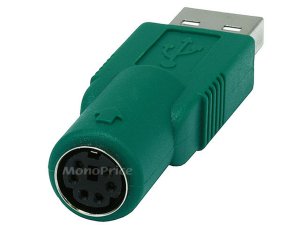 Monoprice 2209 Usb M To Ps2 Converter For Logitech