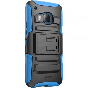 I M9-PRIME-BLUE Htc One M9 Prime Holster Case - Blue