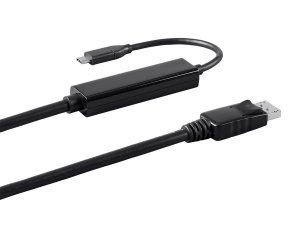 Monoprice 24443 Usb Type-c To Displayport 3.1 Cable - 5gbps_ Active_ 4