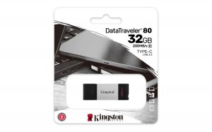 Kingston DT80/32GB Memory Flash Dt80 32gb 32gb Usb-c 3.2 Gen 1 Datatra