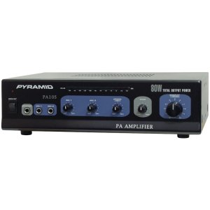 Pyramid PA105 Pyramid(r)  Amp With Microphone Input (80 Watt)