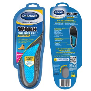 Scholls DSC59064 Shoe,work,mssg,gel,ins,bk