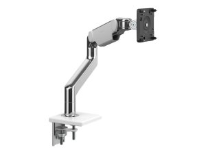 Humanscale Q-M81CMWBTB M8.1-single Mtr, Clamp Mt (alumwht)