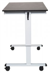 Luxor STANDCF48-AG/BO 48 High Speed Crank Adjustable Desk