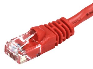 Monoprice 2141 Cat5e 24awg  Cable_ 7ft Red