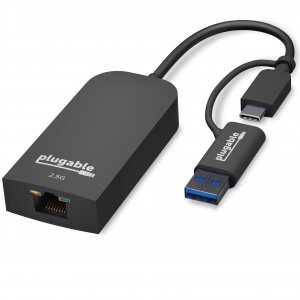 Plugable USBC-E2500 Plugable 2.5g Usb C And Usb To Ethernet