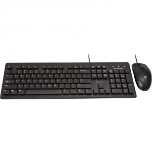 V7 CKU700US Washable Keyboard Mousecombo Us