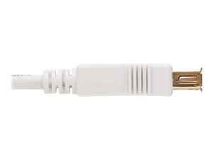 Tripp U024AB-003-WH Usb-a Antibacterial Cable Mf White 3ft