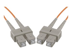 Unirise FJ6SCSC-25M Fiber Optic Patch Cable, Sc-sc, 62.5 125 Multimode