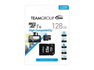 Team TDUSDX128GUHS03 Teamgroup Dash Micro Sdxc 128gb Uhs-i Retail W1ad