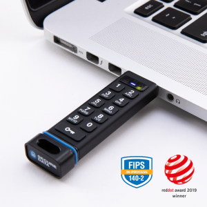 Securedata SU-KP-BL-8 8gb Usb Keypad Unlock Drive - Fips Compliant