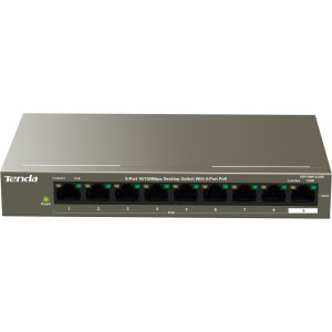 Tenda TEF1109P-8-63W Tenda Network Tef1109p-8-63w 9port 10 100mbps Des