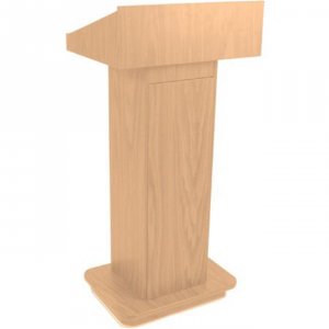 Amplivox SW505-MP Executive Column Lectern - Wireless - Mp