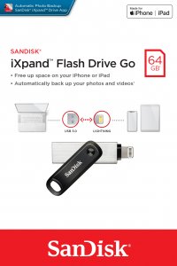 Sandisk SDIX60N-064G-AN6NN 64gb Ixpand Flash Drive Go Usb