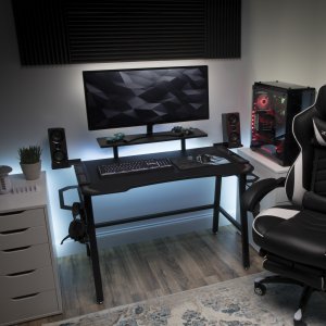 Ofm RSP-1010-GRY Respawn Gaming Desk Gray