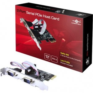 B+b UGT-PCE20SR Vantec 2-port Serial Pcie Host Card