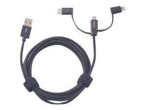 Codi A01064 6in 3-in-1 Charge  Sync Cable