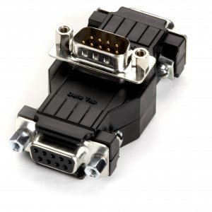 Black FA149A Data Tap, Db9, (3) Db9 Connectors, Mfm