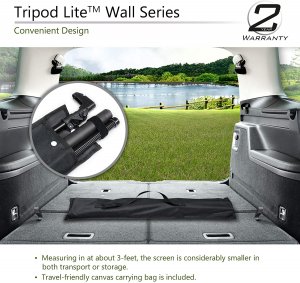 Elitescreens T65SW Tripod Lite, 65-inch 1:1