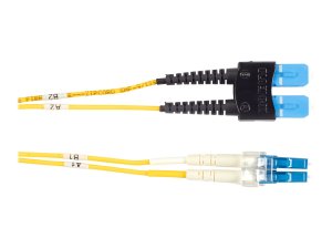 Black EFN310-001M-SCLC Single-mode, 9-micron Duplex Fiber Optic