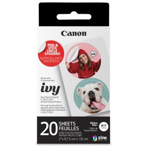 Original Canon 4967C001 Zero Ink (zink) Photo Paper - White - Glossy -