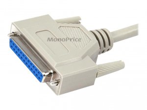 Monoprice 1589 Db25 Ff Molded Cable 6ft