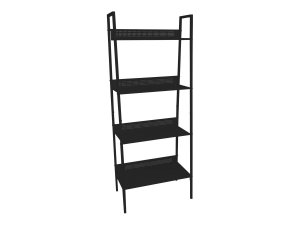 Atlantic 38408063 4 Tier Storage Rack Black