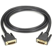 Black DVI-I-DL-001M Dvi-i Dual-link Cable Male To Male 1-m 3.2-ft.